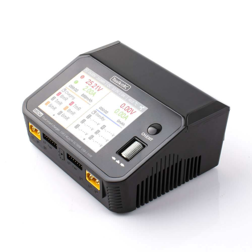 ToolkitRC M6DAC Dual Channel S - Toolkitrc M6Dac Smart Charger 评论和价格